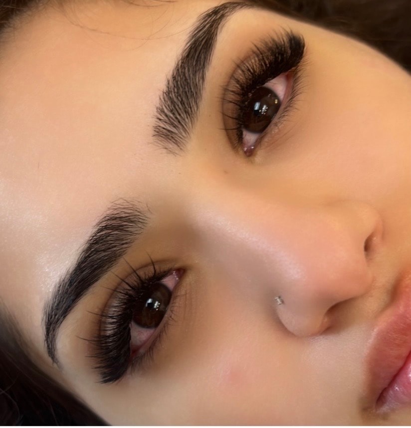 Lash extensions result