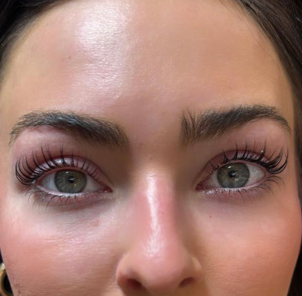 Lash lift and tint result 1