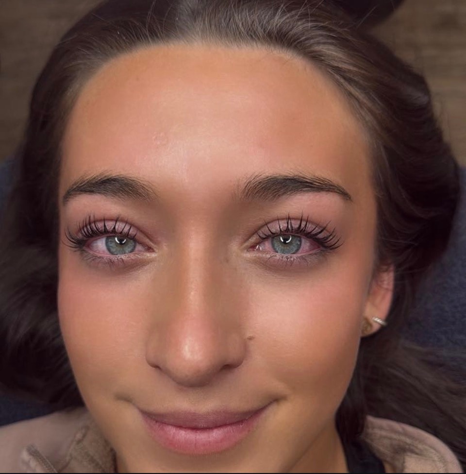 Lash lift and tint result 4