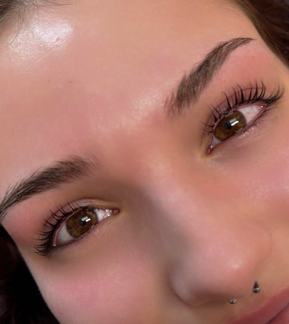 Lash lift and tint result 6